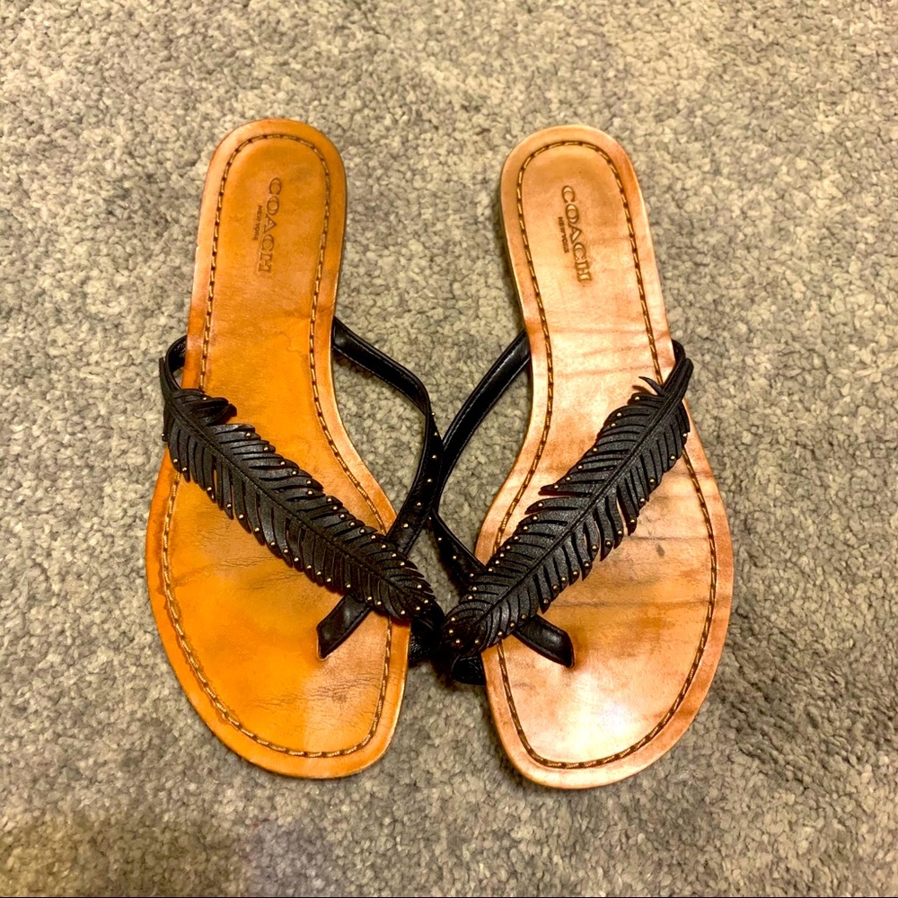 Coach Flip Flops